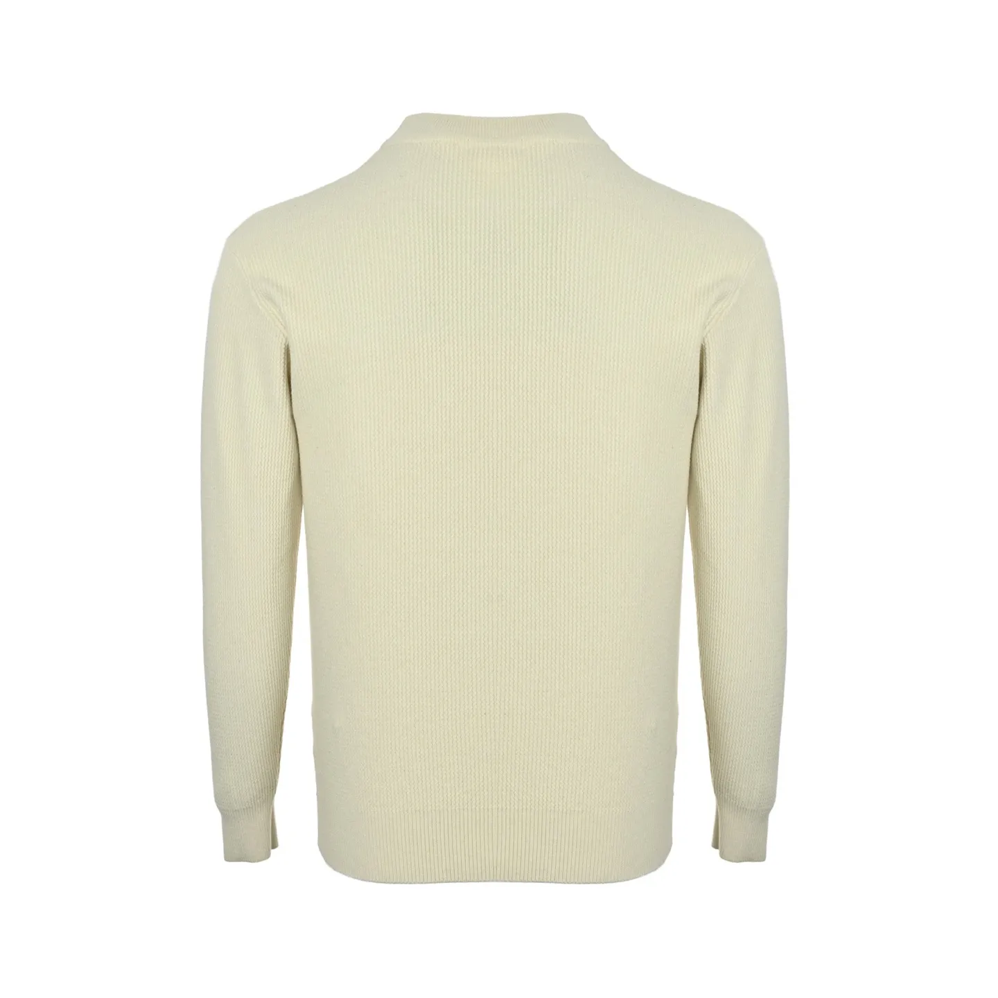 Louis Vuitton/Louis Vuitton chest old pattern leather crew neck sweater